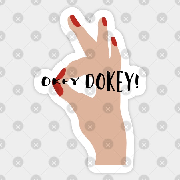 Okey Dokey #lineart #digitalart Sticker by NJORDUR